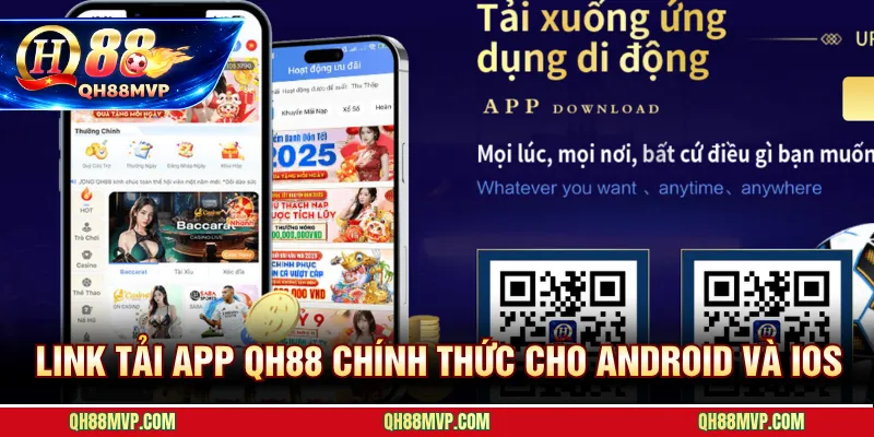 Tải App QH88 Chính Thức - Bảo Mật 3 Lớp SSL Không Bị Chặn - QH88 - ma68.live