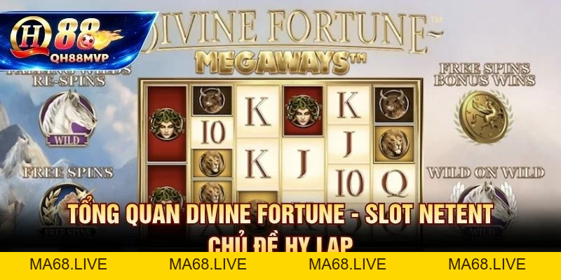Divine Fortune - Review Slot Thần Tài May Mắn Chủ Đề Hy Lạp - QH88 - ma68.live