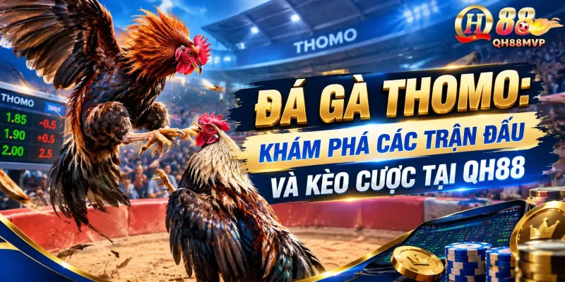 Đá Gà Thomo: Khám Phá Các Trận Đấu Và Kèo Cược Tại QH88 - QH88 - ma68.live
