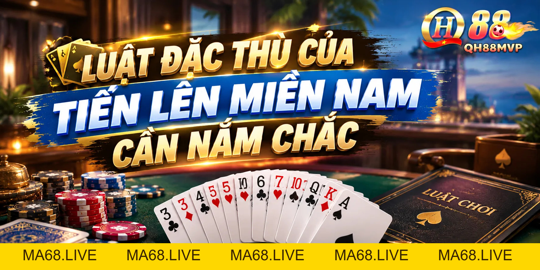Tiến Lên Miền Nam QH88: Khám Phá Luật Bài Và Cách Xếp Bài - QH88 - ma68.live